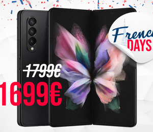French Days Samsung : à peine sorti, le Galaxy Z Fold3 (5G) est en promotion chez Amazon